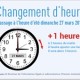 changement d'heure, à Brieres aussi