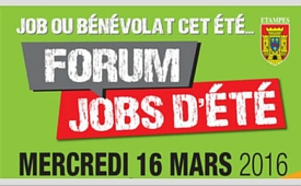 forum jobs d'été 2016