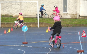 Prévention routière à l'école de Brières