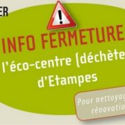 Fermeture de l'eco-centre de Brières