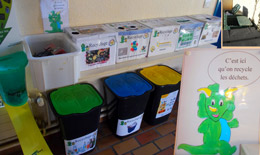 recyclage à l'école de Brières