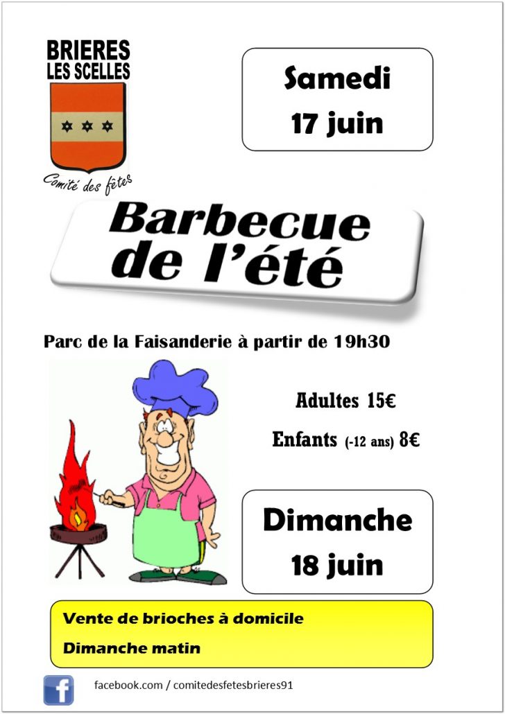 barbecue à Brières les Scellés 2017