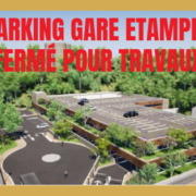 travaux parking parc relais gare etampes