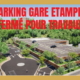 travaux parking parc relais gare etampes