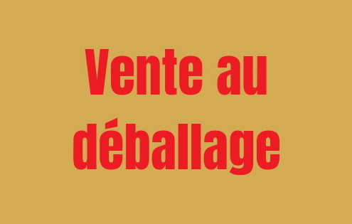 vente au déballage