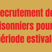 recrutement saisonniers