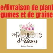 roulotte à fleurs