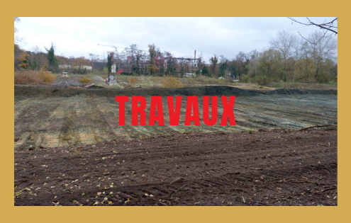 travaux bassin rétention des eaux pluviales - Brières les Scellés