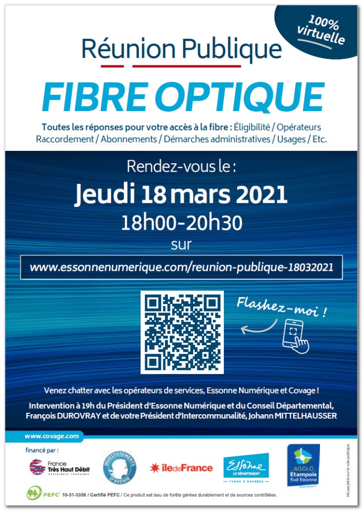 Fibre optique - Brières les Scellés FLYER