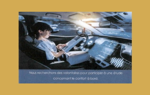 Faurecia recherche des volontaires pour une étude