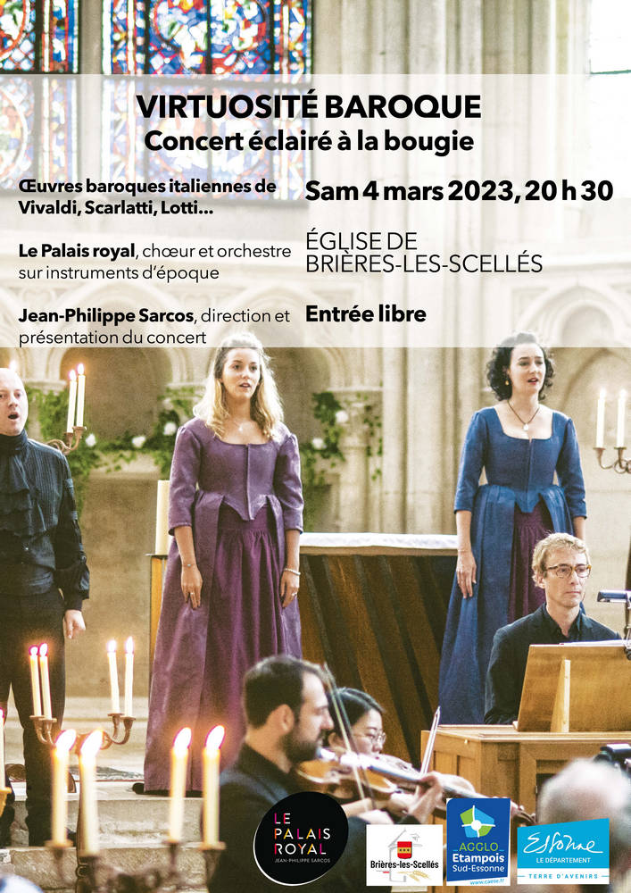 Concert Virtuosité Baroque à l'église de Brières