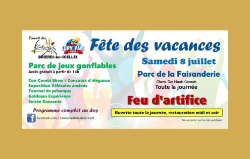 Fête des vacances 2023 à Brières