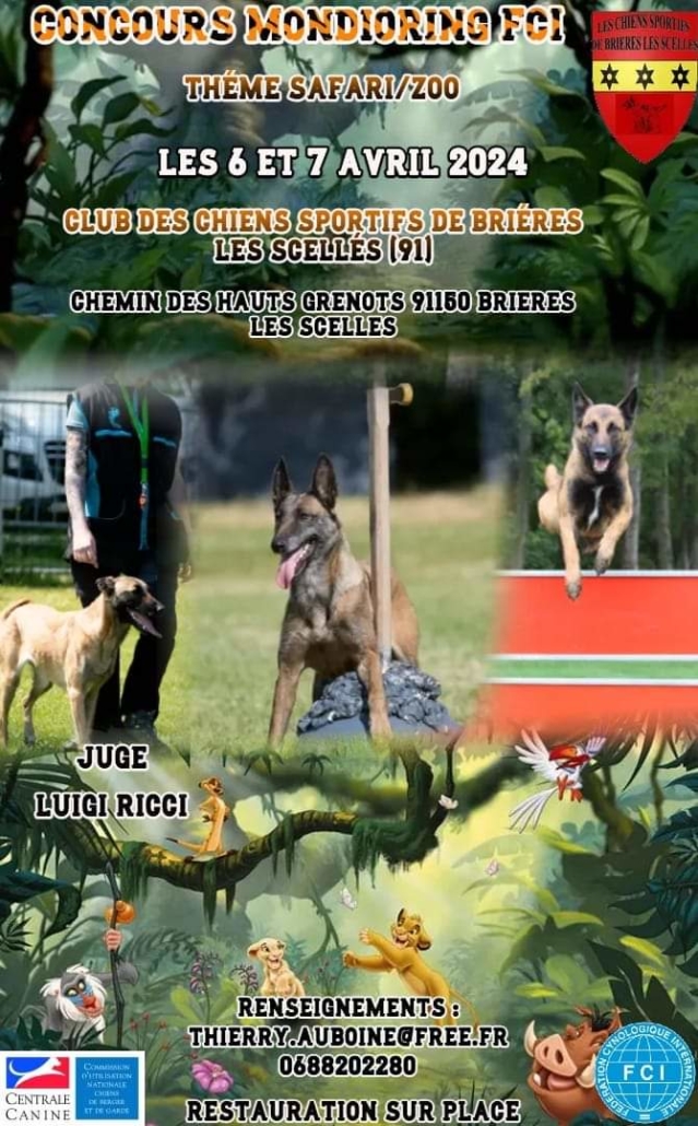 Concours des chiens sportifs - Brières 2024