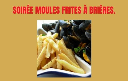 soirée moules frites
