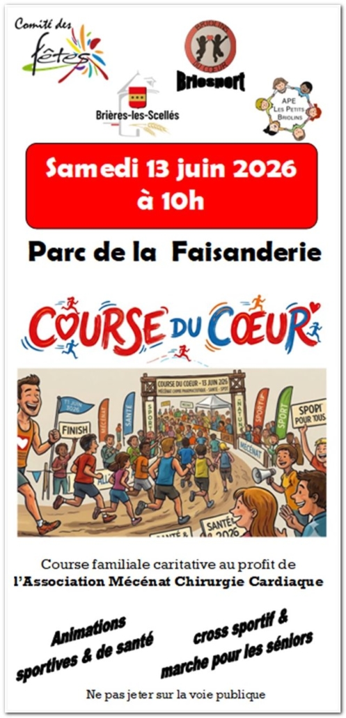 Course du cœur - Brières - 2026
